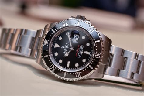 rolex sea dweller on wrist|rolex sea dweller 43mm price.